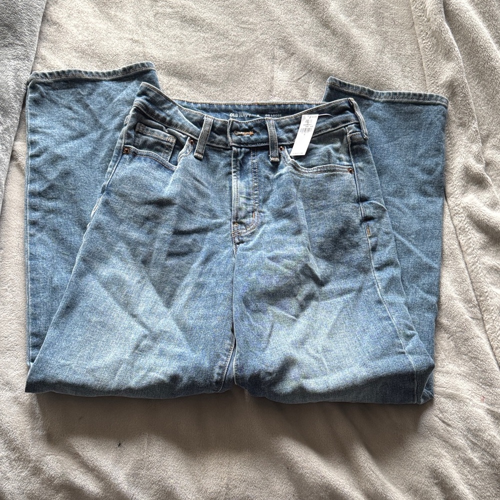 NWT Old Navy Og Loose Blue Jeans